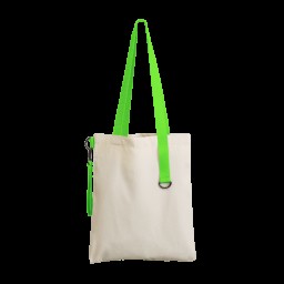 Шоппер Superbag с ремувкой 4sb, неокрашенный с салатовым
