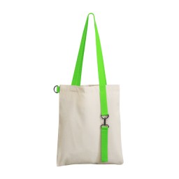 Шоппер Superbag с ремувкой 4sb, неокрашенный с салатовым