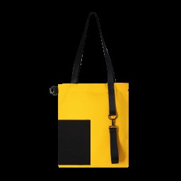 Шоппер Superbag Color, жёлтый с чёрным