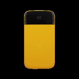 Внешний аккумулятор Bplanner Power 3 ST, софт-тач, 10000 mAh, желтый