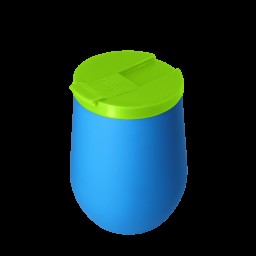 Набор NEO DUO: Кофер софт-тач NEO CO12s с дополнительной крышкой, голубой с салатовым
